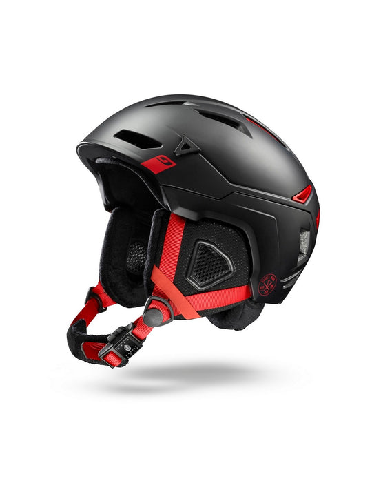 Kask narciarski i alpinistyzcny JULBO THE PEAK - czarny/czerwony - Adventure Sports

