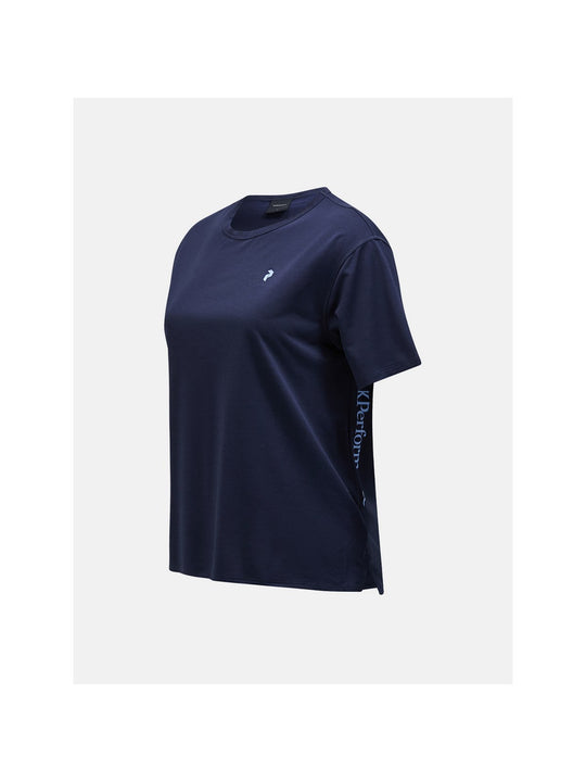 Koszulka Peak Performance W Trail Ss niebieski - Adventure Sports
