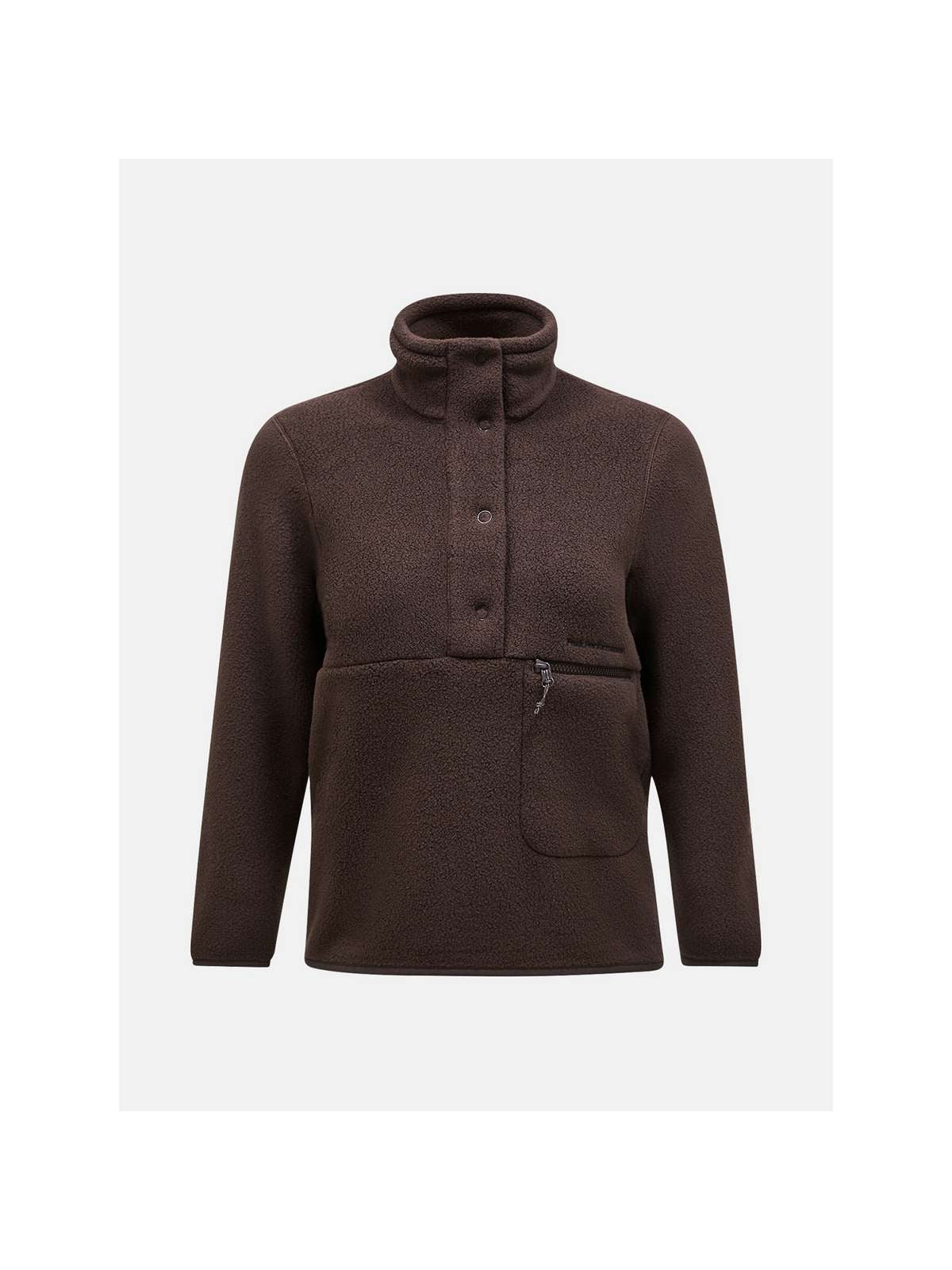 Polar Peak Performance W Fleece Snap T szary - Bluza - Adventure Sports