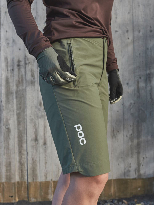 Spodenki rowerowe POC W’s ESSENTIAL ENDURO Shorts - zielony - Adventure Sports
