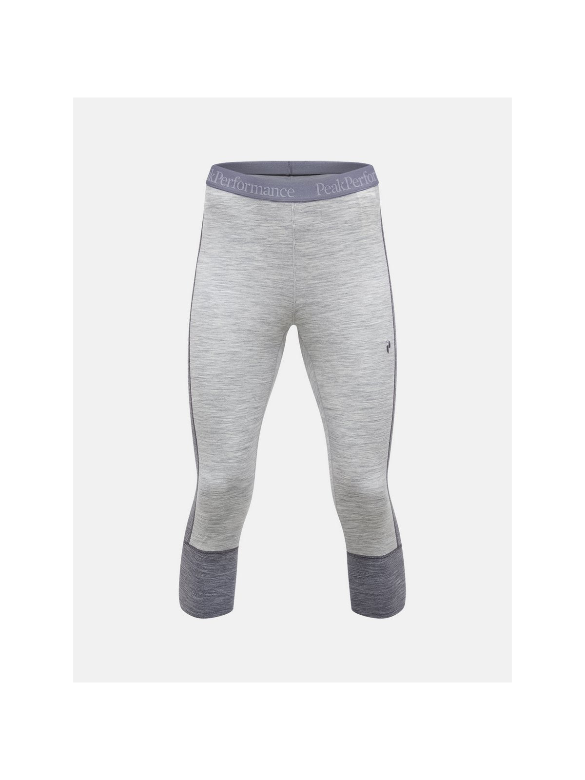 Spodnie termiczne damskie PEAK PERFORMANCE Magic 3/4 Short Johns Wool-blend Baselayer Women szare