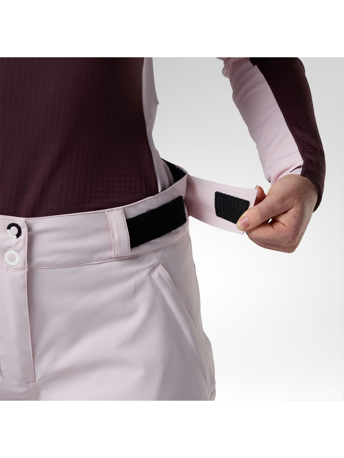 Spodnie narciarskie damskie ROSSIGNOL W Outerlimits Insulated Pant różowe