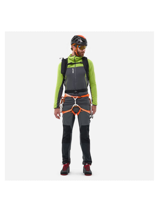 Bluza męska MILLET Fusion Grid Hoodie M żółta limonkowa
