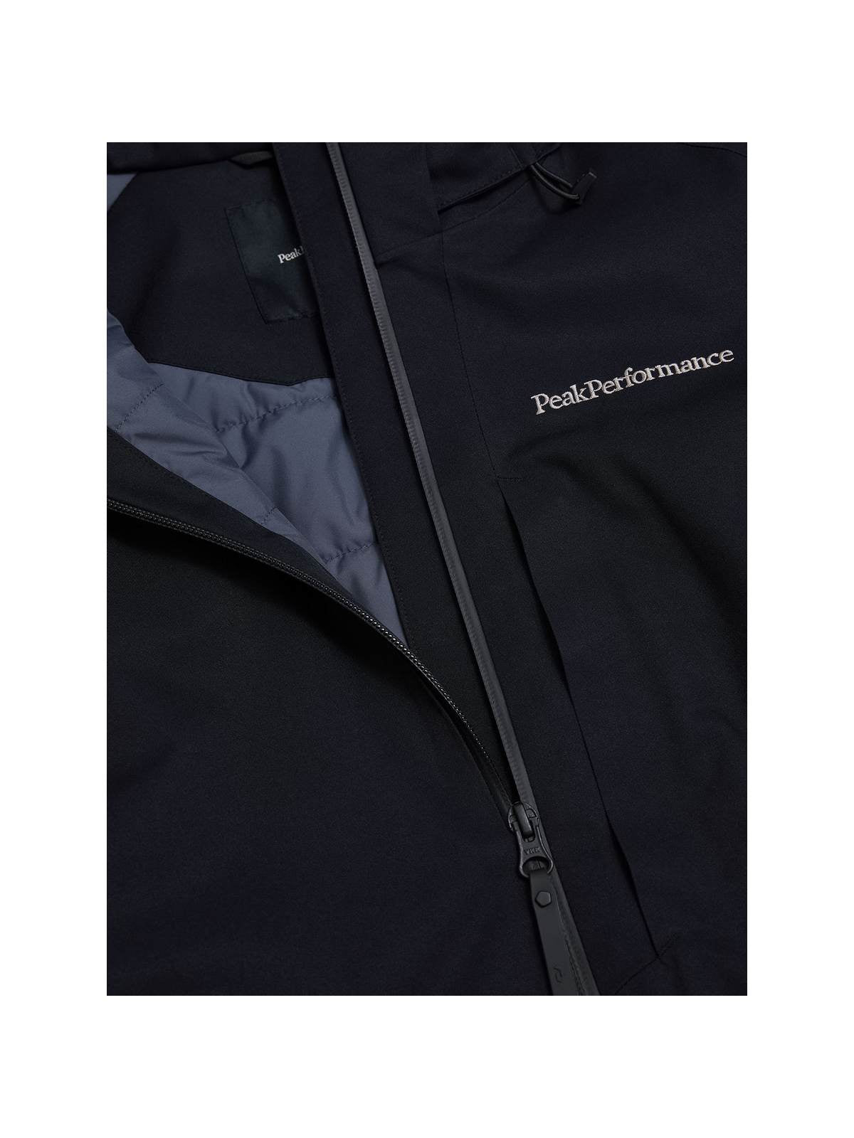 Kurtka narciarska męska PEAK PERFORMANCE Maroon HIPE 2L Insulated Shell Jacket czarna