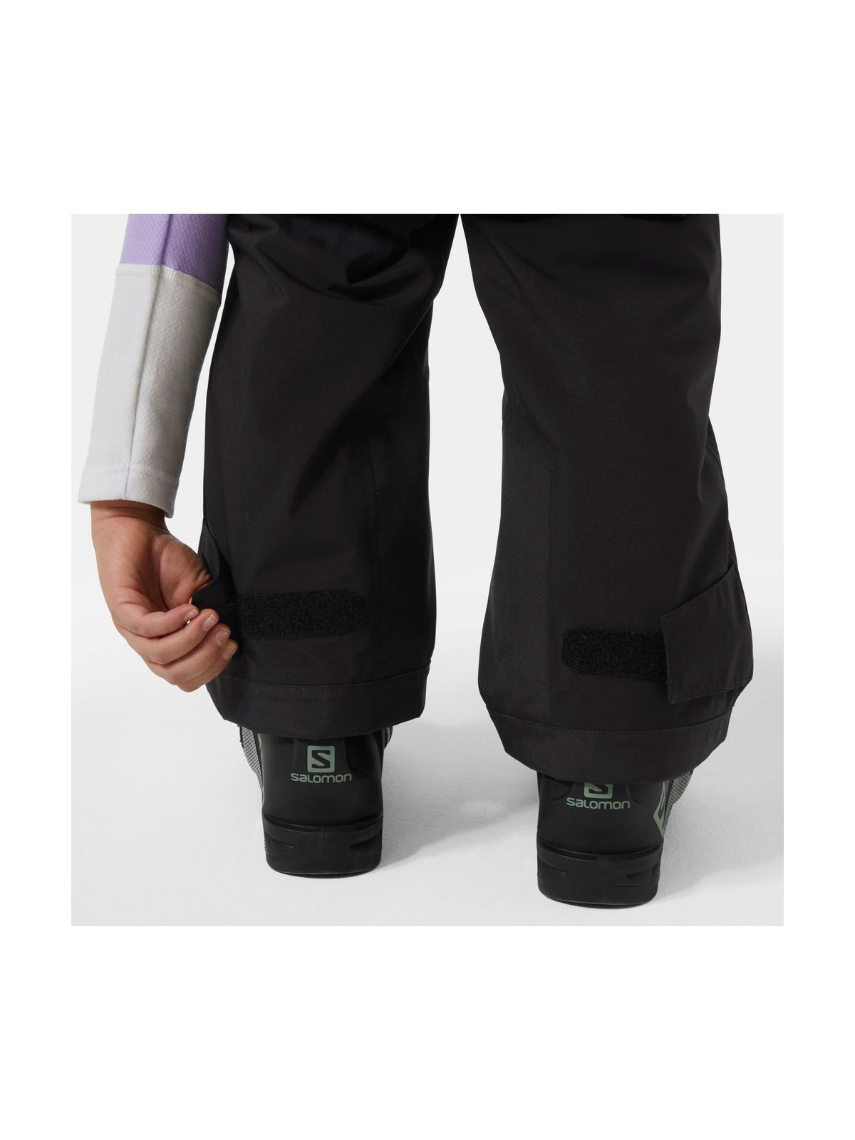 Spodnie narciarskie dziewczęce HELLY HANSEN JR GIRL STELLAR BIB PANT czarne