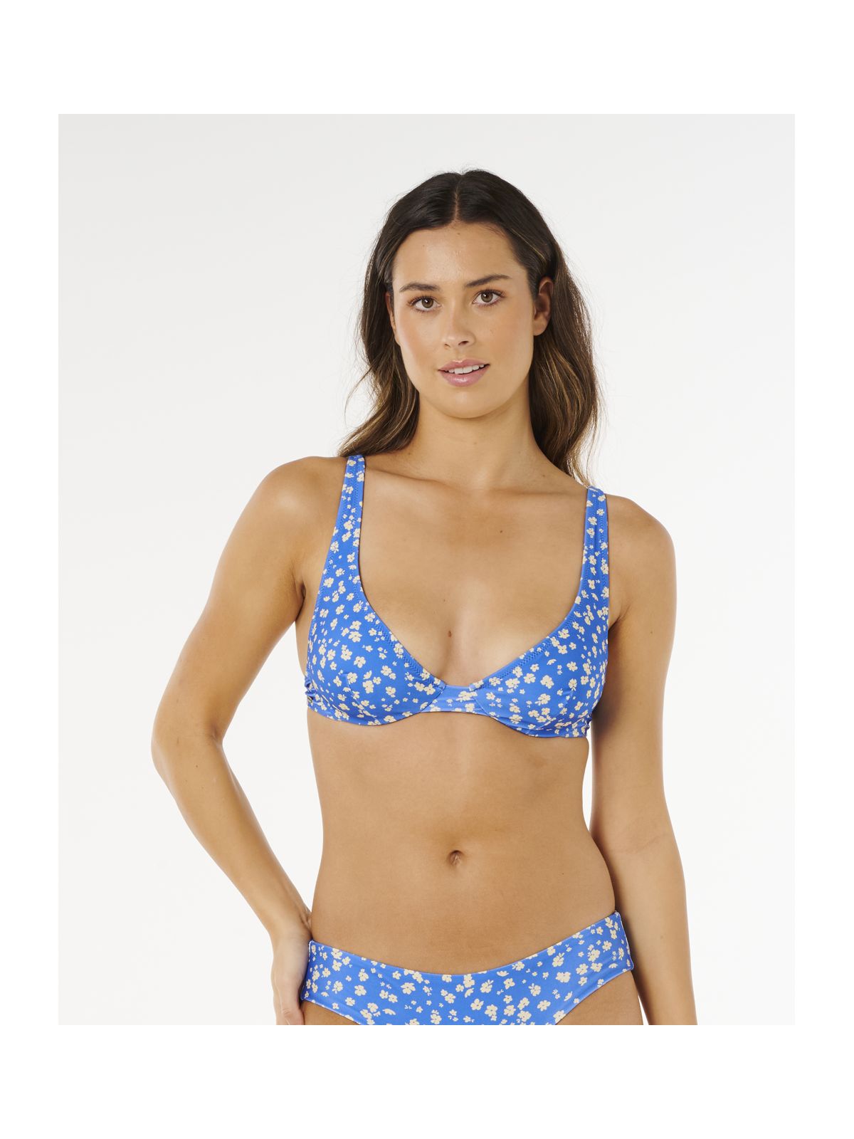 Góra bikini RIP CURL Surf Side Bra Top niebieska