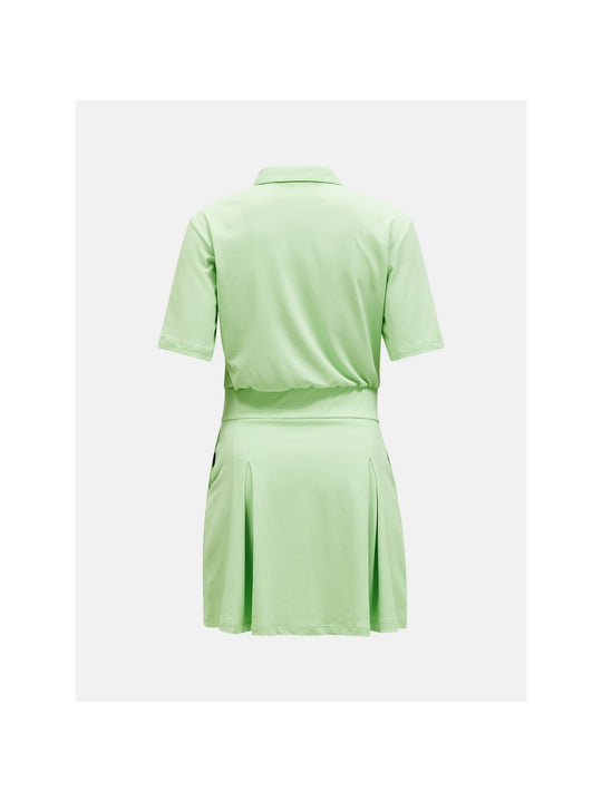 Sukienka PEAK PERFORMANCE W Pleated Dress zielony - Adventure Sports
