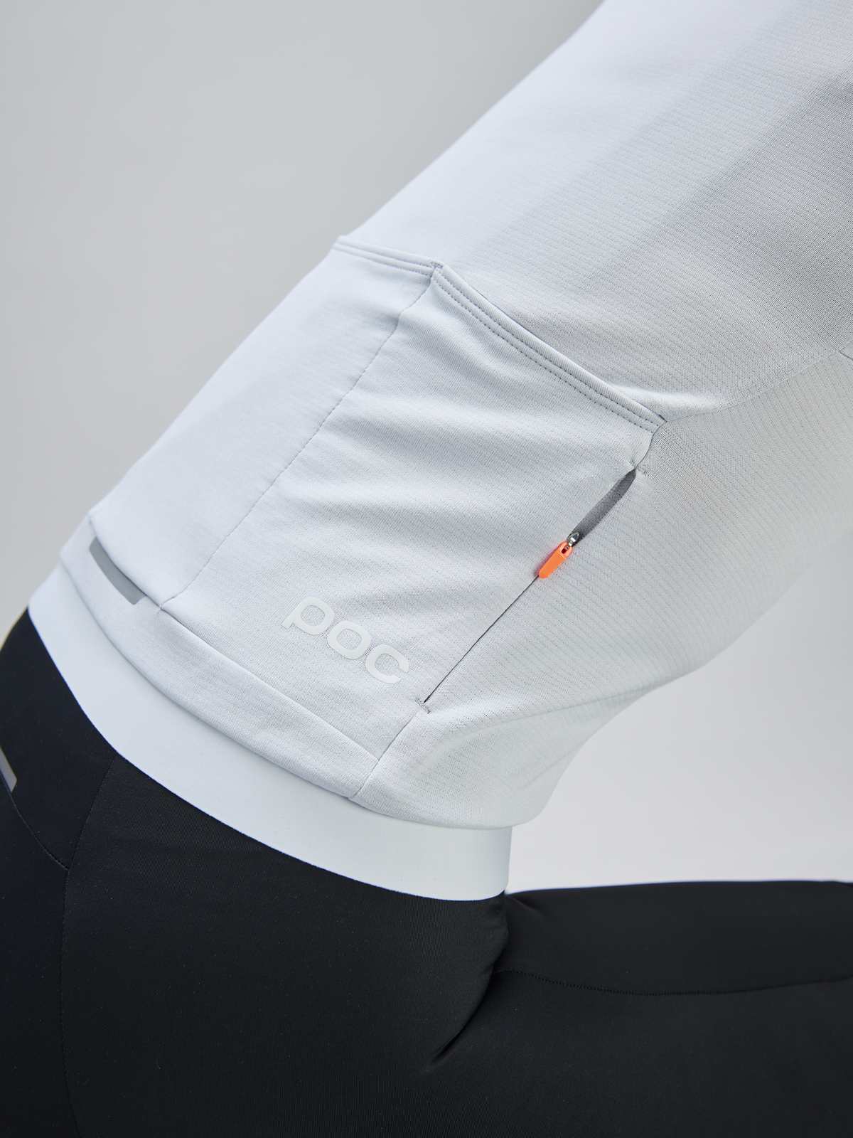 Koszulka rowerowa POC W's Thermal Lite LS Jersey szara