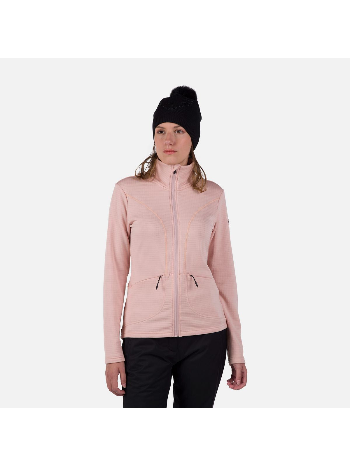 Bluza Rossignol W Blackside Fleece Fz różowy - Adventure Sports