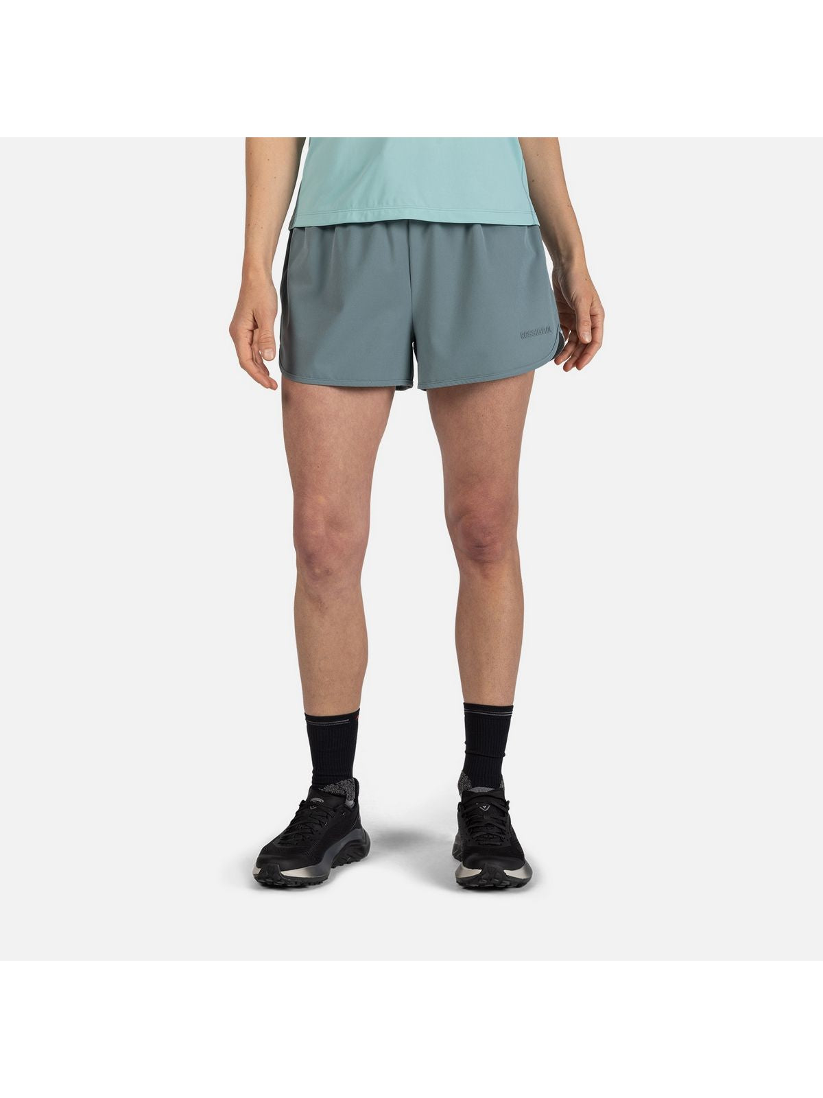 Szorty damskie ROSSIGNOL W Sidelhorn Short 3’’ szare - Adventure Sports