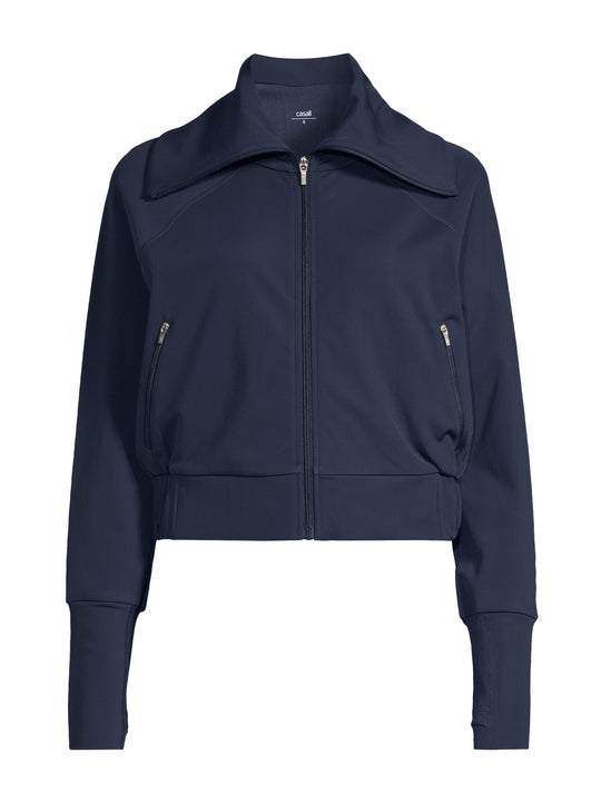 Kurtka damska CASALL Warm Training Jacket niebieska
