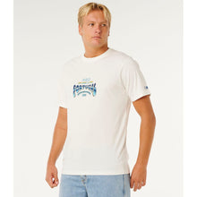 Koszulka męska RIP CURL Meo Peniche Pro 2026 Logo Tee biała
