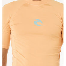 Lycra męska RIP CURL Waves Upf Perf S/S pomarańczowa
