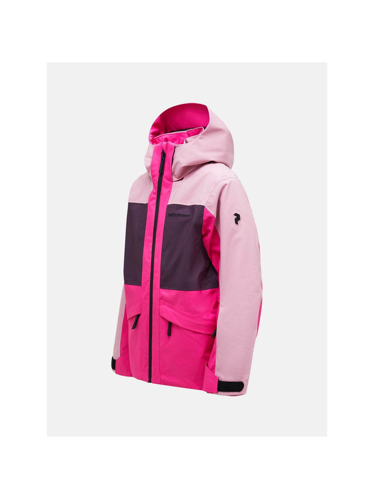 Kurtka narciarska dziecięca Peak Performance Jr Gravity Jacket brązowa - Adventure Sports