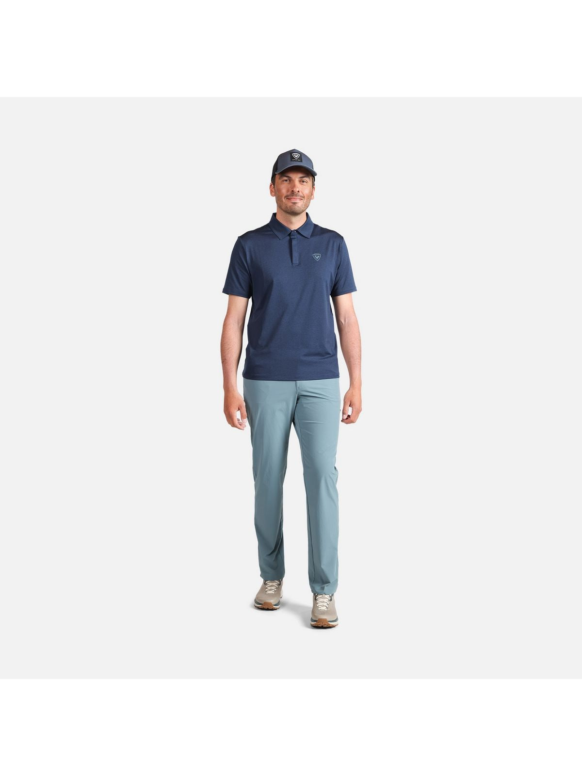 Koszulka męska polo ROSSIGNOL Cloudrest Polo granatowy - Adventure Sports