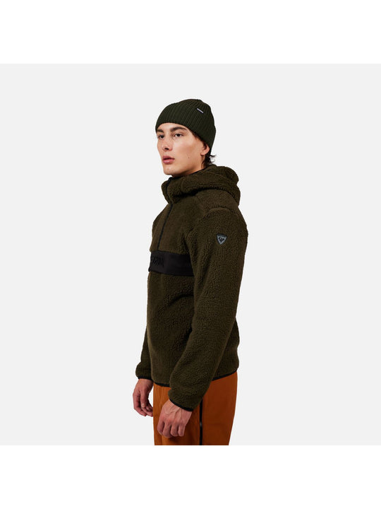 Bluza męska ROSSIGNOL ALLTRACK ANORAK FLEECE zielona
