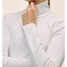 Koszulka treningowa damska CASALL Serene Half Zip Long Sleeve kolor biały
