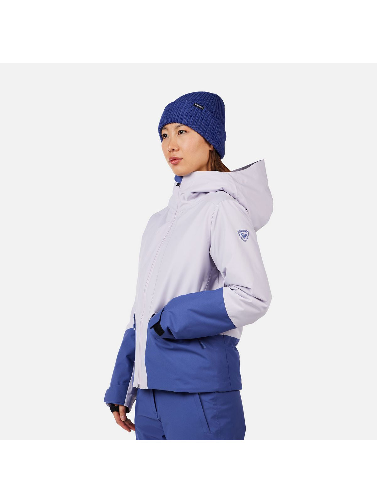 Kurtka narciarska damska ROSSIGNOL W ROCHRUN INSULATED JKT szara