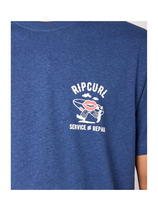 Koszulka RIP CURL Shaper Avenue Tee granatowy - Adventure Sports
