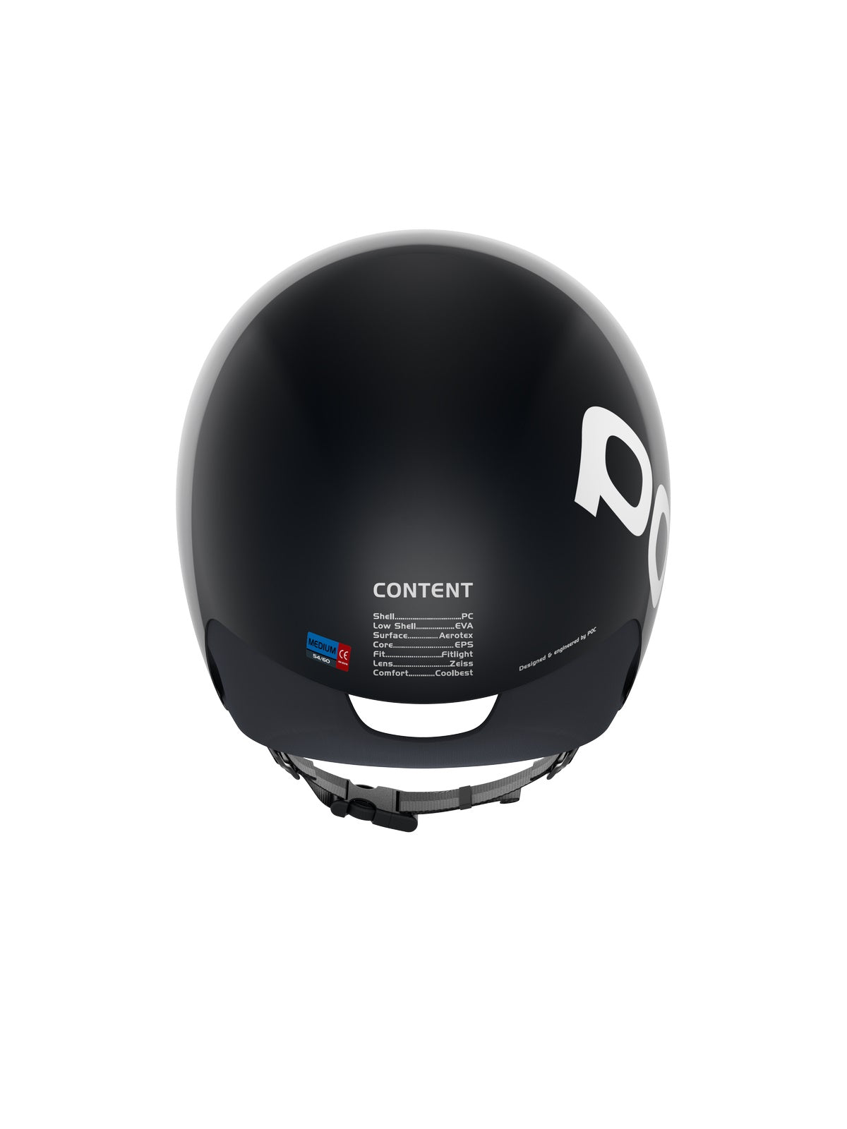 Kask rowerowy POC CEREBEL - czarny - M - Adventure Sports