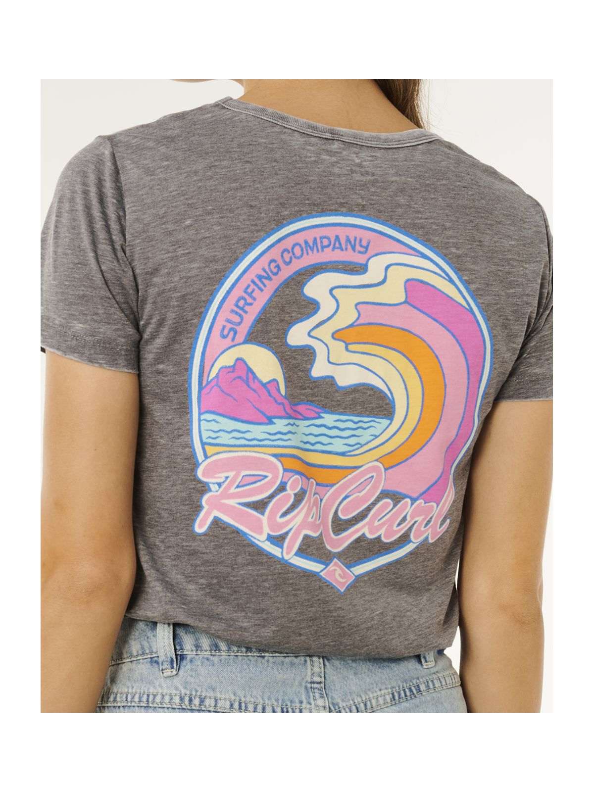 Koszulka damska RIP CURL Layday Standard Tee czarna
