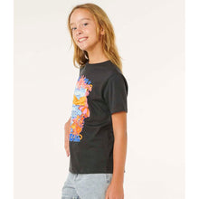 Koszulka dziewczęca RIP CURL Sunshine Squad Band Tee - Girl czarna
