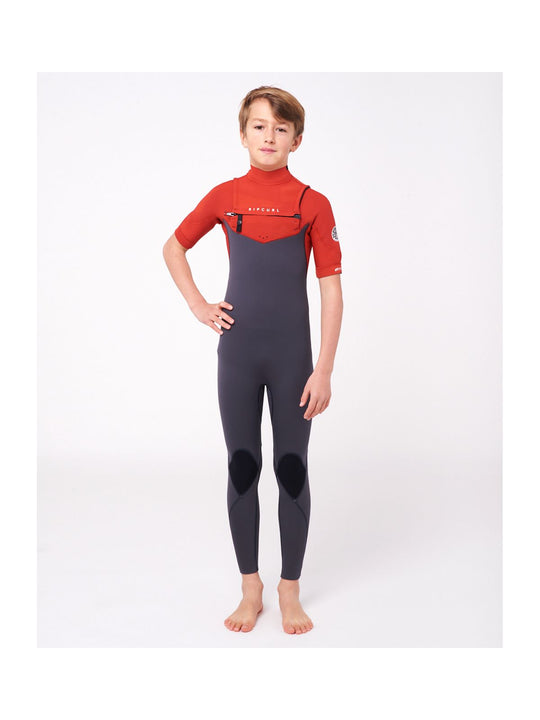 Chłopięca Pianka surfingowa RIP CURL Boys D/Patrol Cz Ss 22Gb czerwony - Adventure Sports
