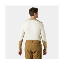 Bielizna termiczna męska HELLY HANSEN LIFA MERINO MIDWEIGHT 1/2 ZIP biała
