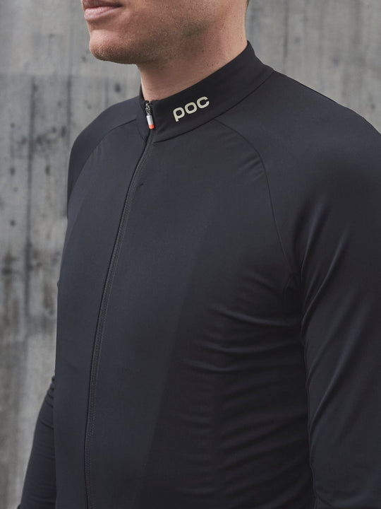 Koszulka rowerowa POC M’S Ambient Thermal Jersey czarny - Adventure Sports
