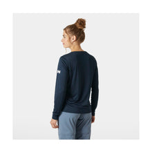 Bielizna termiczna damska HELLY HANSEN W HH TECH CREW LS 2.0 granatowa
