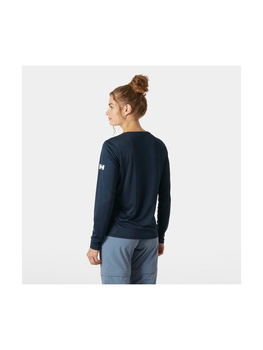 Bielizna termiczna damska HELLY HANSEN W HH TECH CREW LS 2.0 granatowa
