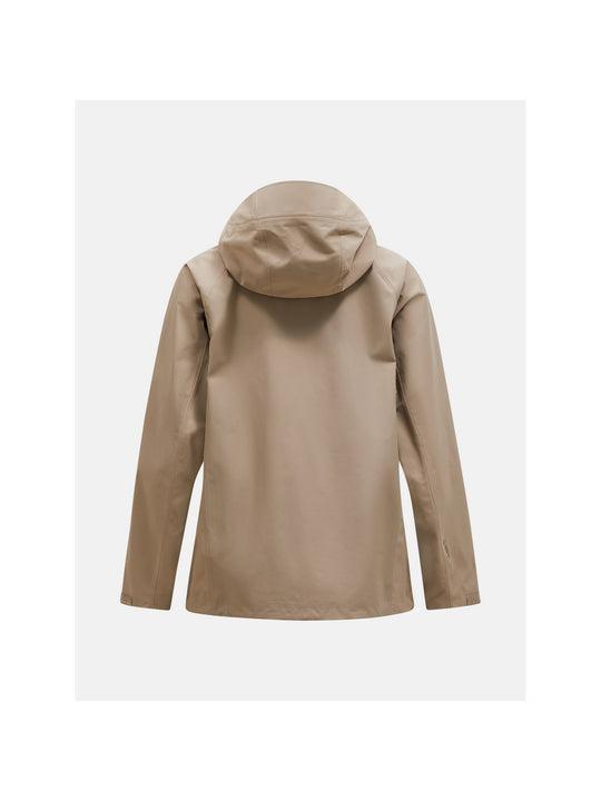 Kurtka PEAK PERFORMANCE W Treeline Shell Jacket beżowy - Adventure Sports
