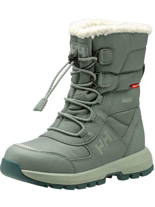 Buty zimowe dziecięce Helly Hansen Jk Silverton Boot Ht zielony - sportowe - Adventure Sports
