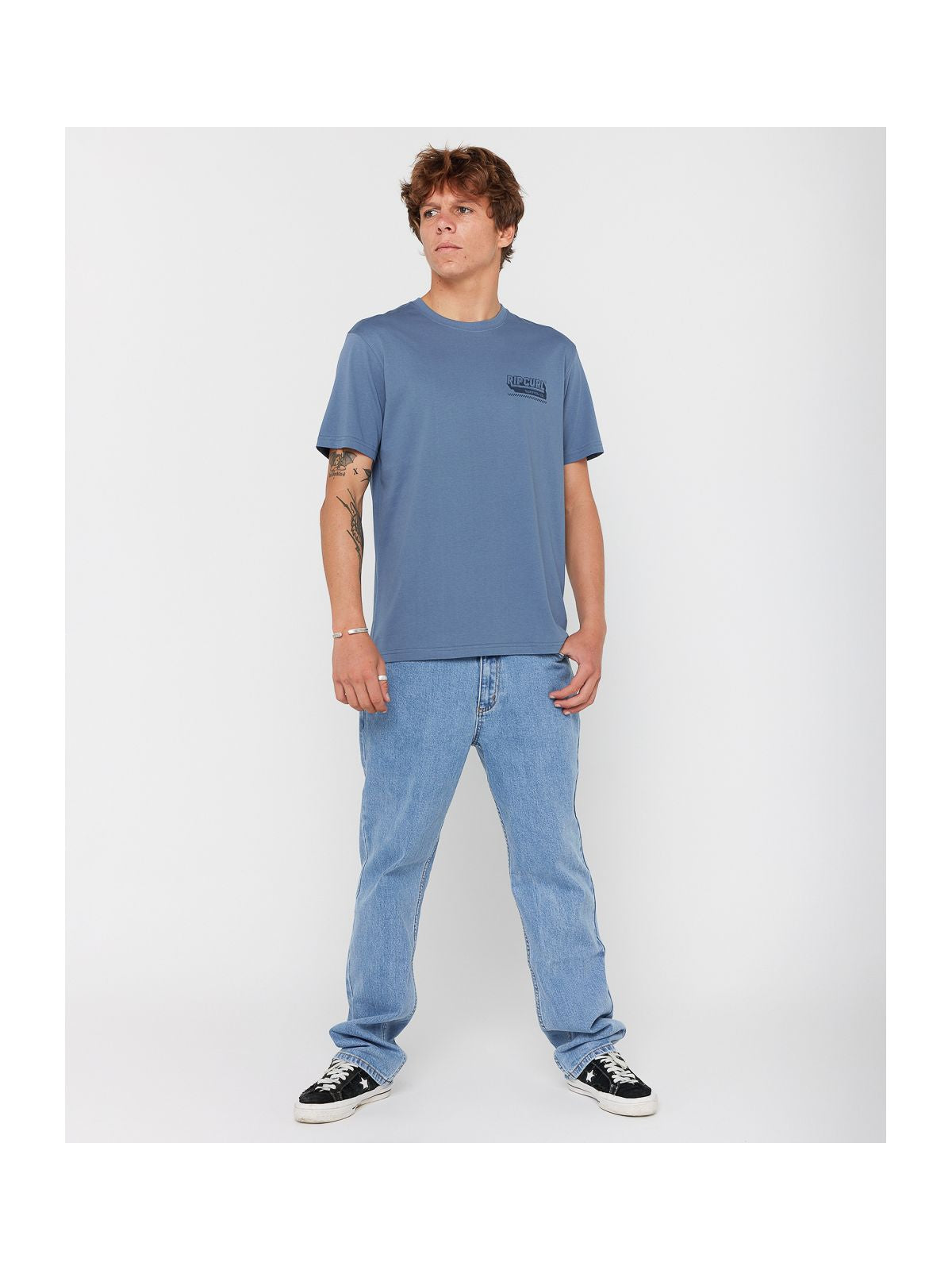 Koszulka RIP CURL SPORTLINE F&B TEE niebieska