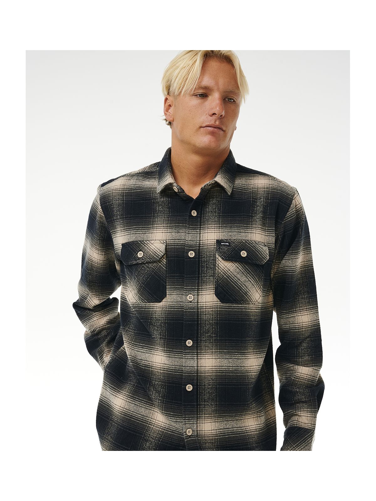 Koszula RIP CURL COUNT FLANNEL SHIRT brązowa