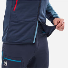 Bluza męska MILLET Fusion Grid Hoodie M niebieska
