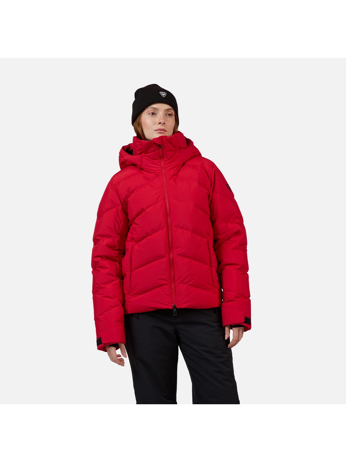 Kurtka narciarska damska ROSSIGNOL W WISPILE RIPSTOP DOWN JKT czerwona