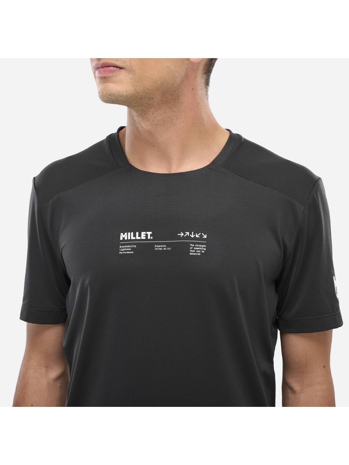 Koszulka MILLET INTENSE TS SS M czarny - Adventure Sports