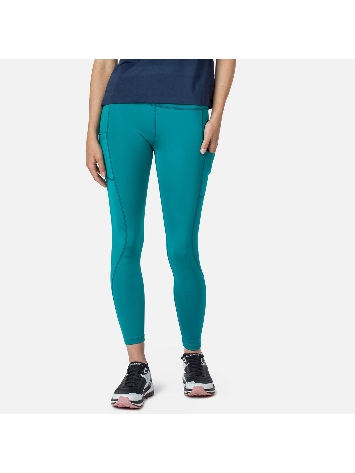 Legginsy ROSSIGNOL W Escaper Tights - granatowy - Adventure Sports
