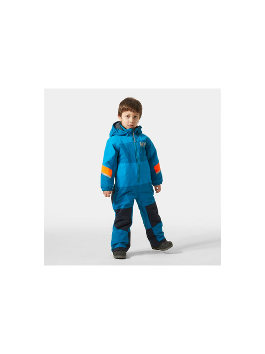 Kombinezon dziecięcy HELLY HANSEN K Rider 3.0 Ins Suit kolor niebieski
