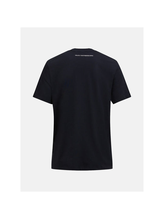 Koszulka PEAK PERFORMANCE Explore Graphic Tee Men czarny - Adventure Sports
