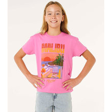 Koszulka dziewczęca RIP CURL Hayley O Relaxed Tee-Girl różowa
