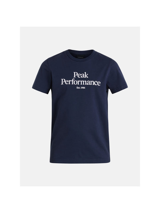 T-Shirt Peak Performance Jr Original Tee niebieski - Koszulka - Adventure Sports
