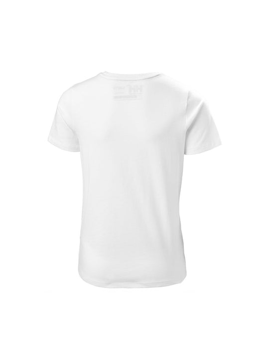T-Shirt Helly Hansen Jr Hh Logo biały - Koszulka - Adventure Sports
