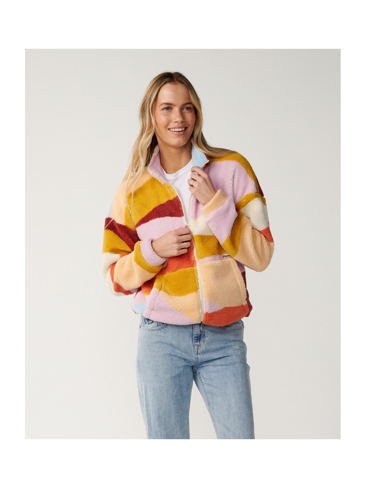 Polar damski RIP CURL Retro Swell Standard Z/T Polar multikolor