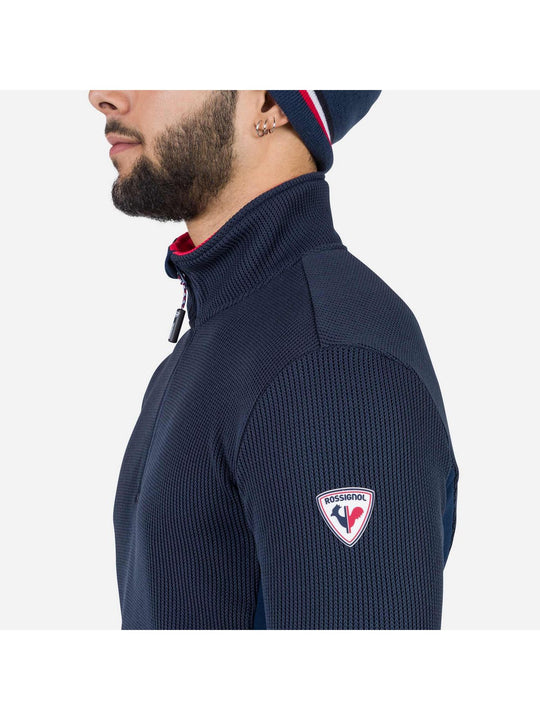 Bluza męska ROSSIGNOL Cieloalto Fleece Hz granatowy
