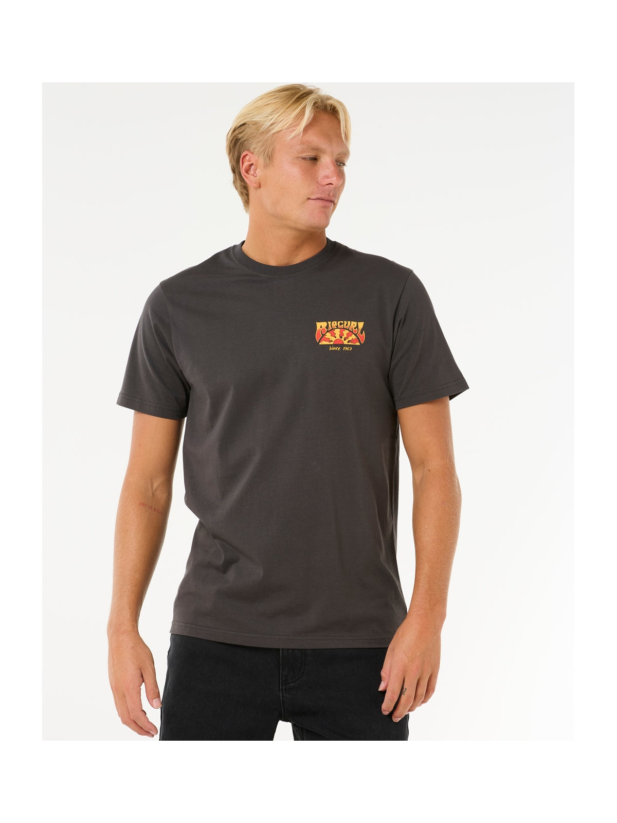 Koszulka męska RIP CURL Keep On Trucking Tee czarna