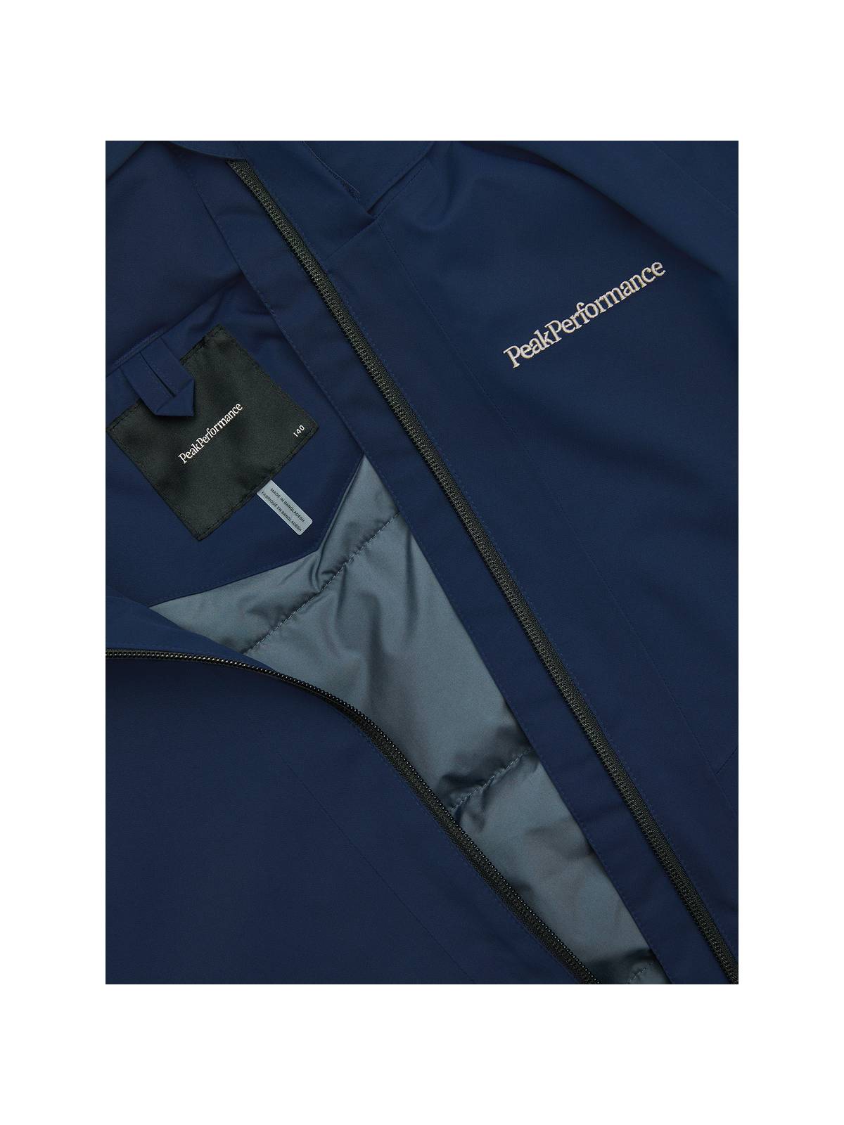 Kurtka narciarska juniorska PEAK PERFORMANCE Maroon HIPE 2L Insulated Shell Jacket Jacket granatowa