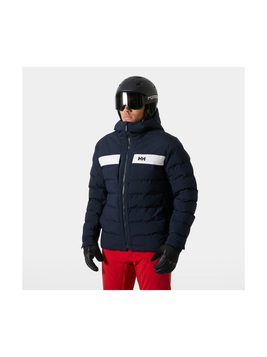 Kurtka narciarska męska HELLY HANSEN BOSSANOVA PUFFY JACKET granatowa
