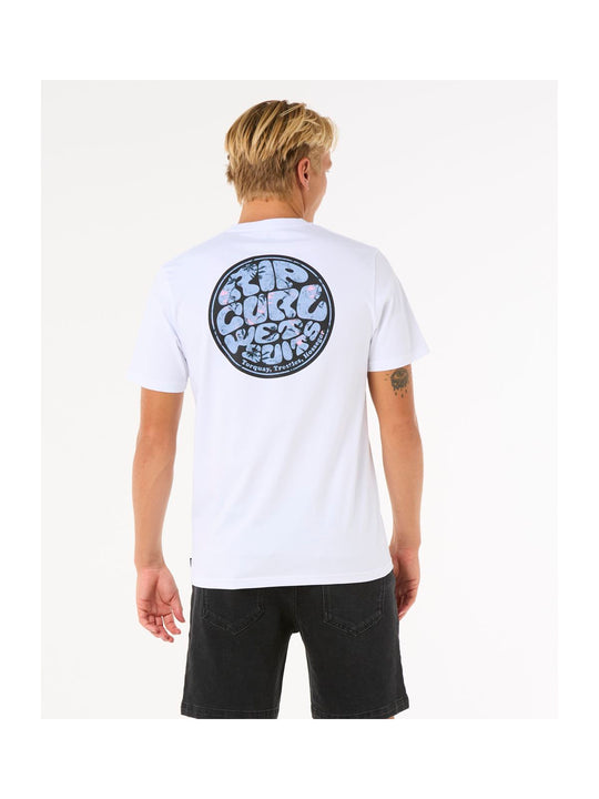 Koszulka RIP CURL Wettie Passage Icon Tee biały
